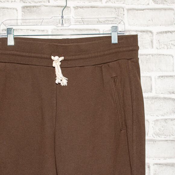 JOHN ELLIOTT Escobar Sweatpants terry Cotton Brown  Made in USA size 5 - Picture 8 of 9